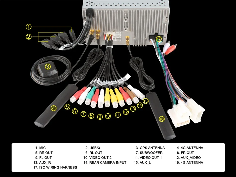 Best Ownice C500 4G SIM LTE Car DVD for Toyota Prado Land Cruiser 120 2002 - 2009 Android 6.0 Octa 8 Core 2G RAM 32G ROM Radio GPS BT 25