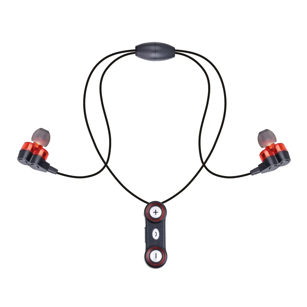 Беспроводные наушники с защитой от пота магнитное ожерелье подвеска спортивные наушники с Bluetooth наушники стерео бас гарнитура 56
