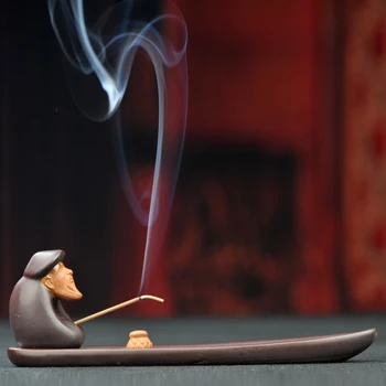 

Antique Incense Burner Holder Stick Refoulement Meditation Porcelain Geurbrander Crockery Budha Decoracion Backform Zen 60