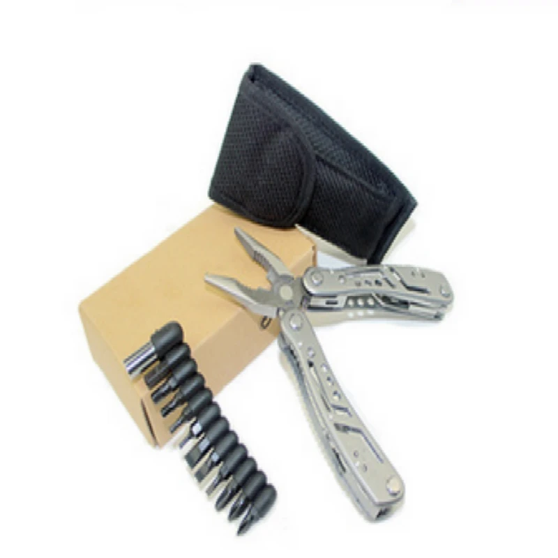 

High Quality Multifunctional Combination Clamps Plier Folding Camping Multi Pliers Camping Tool with Knife Scissors