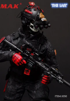 

1:6 scale military soldiers' camouflage combat clothes VH 1050 black ZERT THE LAST military sets fit for 12" male man figures