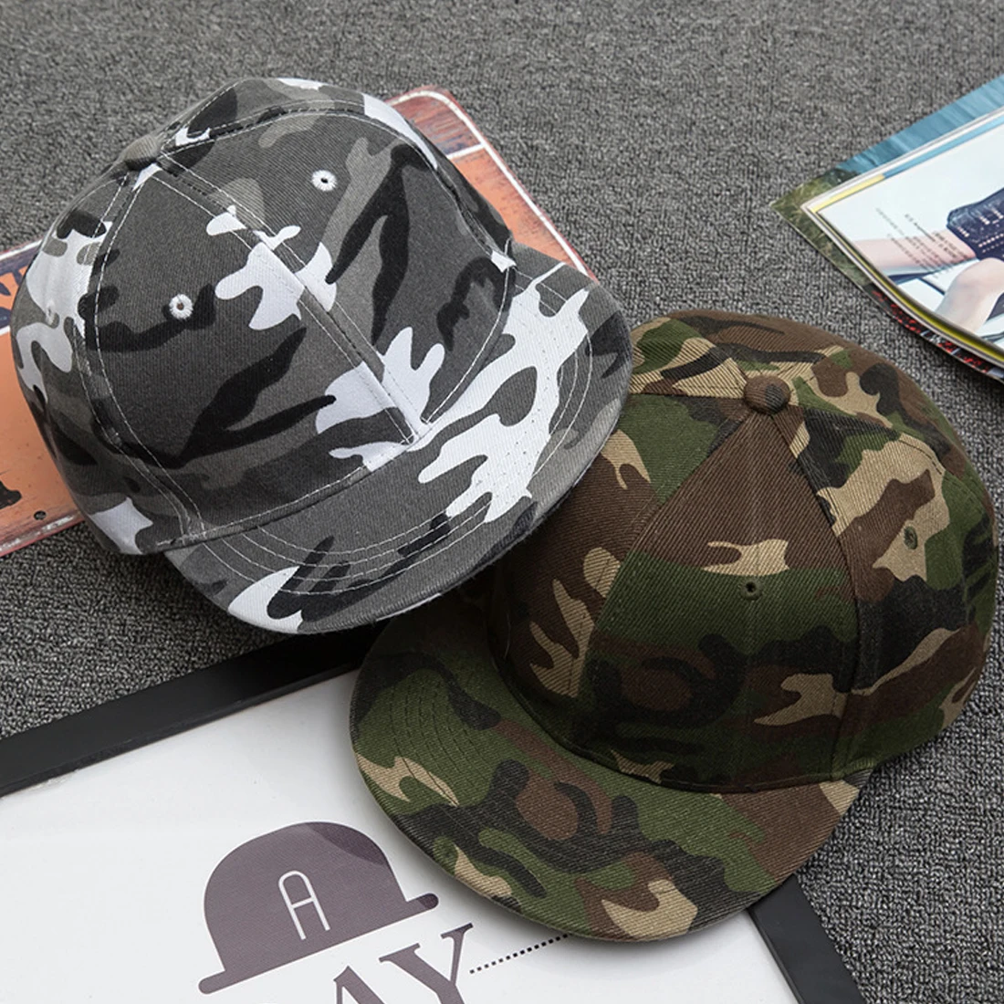 Buy Camouflage Color Unisex Baseball Cap Men's