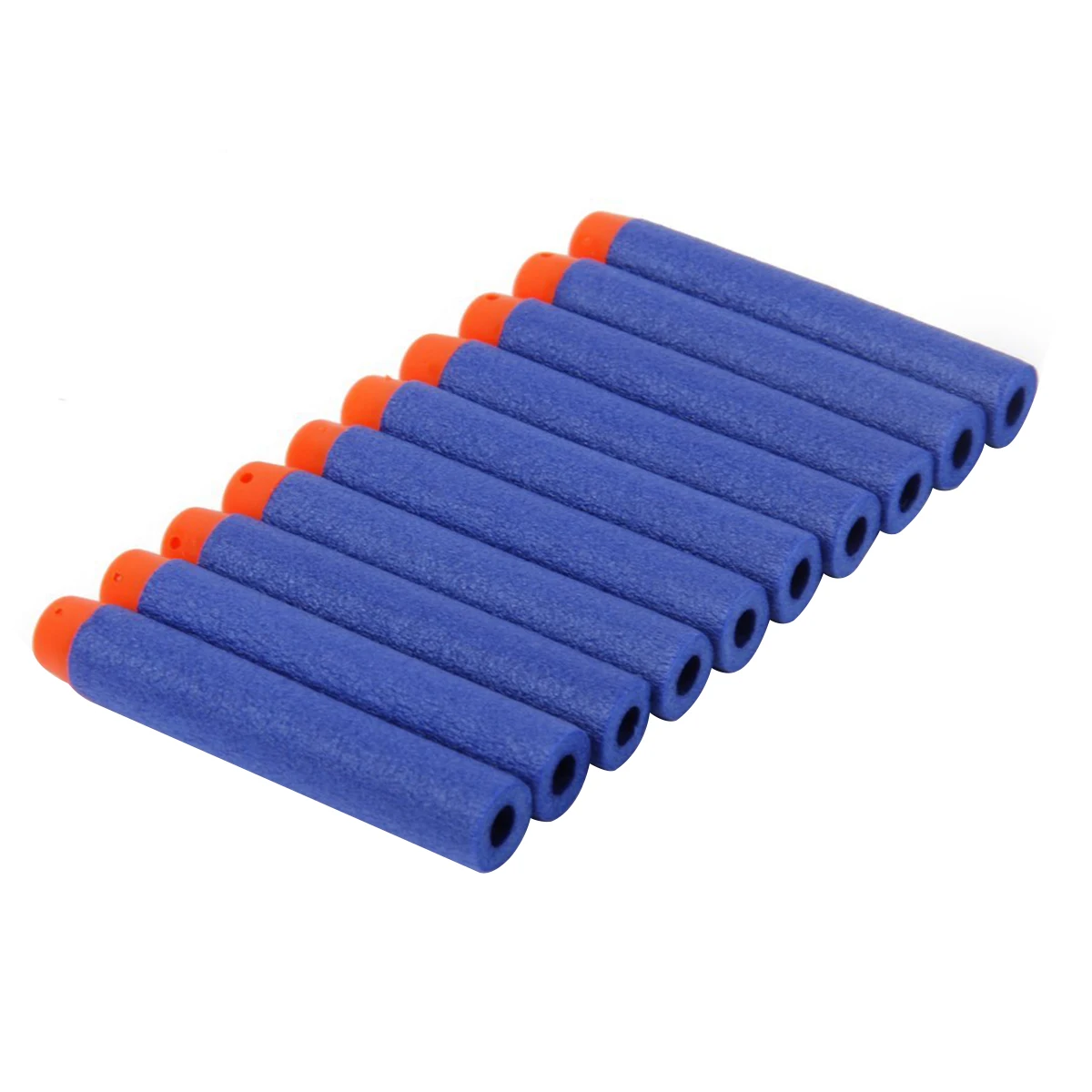 Blue Soft Hollow Hole Head Refill Bullets For Nerf Dart Refill Soft For