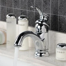 Single Handle Modern Chrome Bathroom Vessel Sink Lavatory Basin Faucet Mixer Tap HG 1234DA