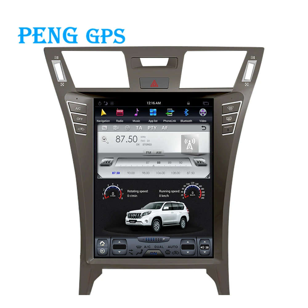 

Tesla Style Car Radio Vertical Screen For Lexus LS 460 GPS Navigation Recorder Headunit Multimedia No CD Player 4G RAM + 32G ROM