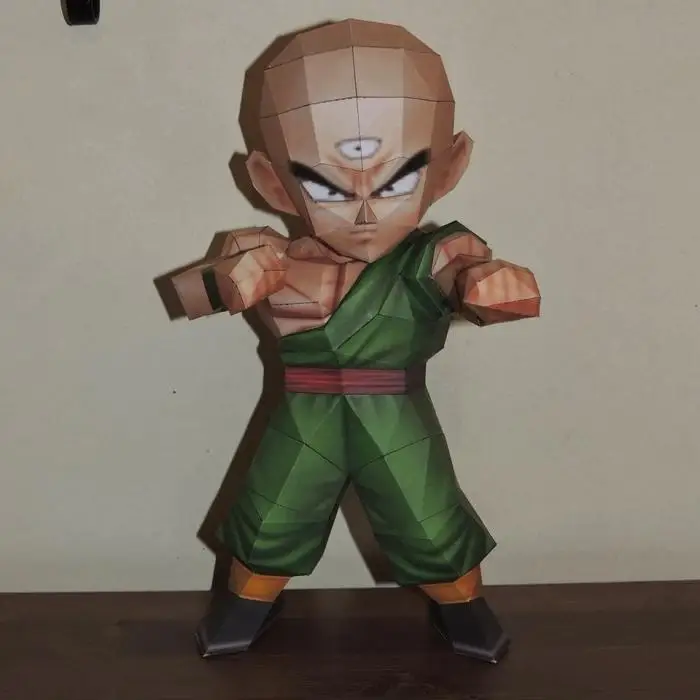 DRAGON BALL 3D Бумажная модель Сделай Сам Тяньцзинь вентилятор Q издание