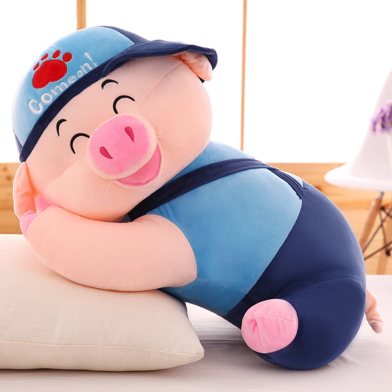 Игрушек! Супер милые плюшевые игрушки милая пара поросенок McDull свинка подушка для папы мягкая подушка День рождения Рождественский подарок 1 шт