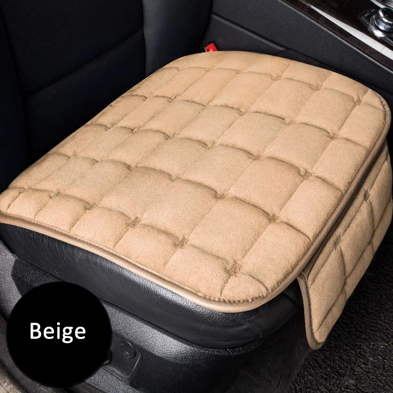 1pcs front Beige Автомобильные подушки для сидений, автомобильные накладки, автомобильные чехлы для Citroen Elysee C3-XR C4L C5 C6 SUV серии - Название цвета: 1pcs front Beige