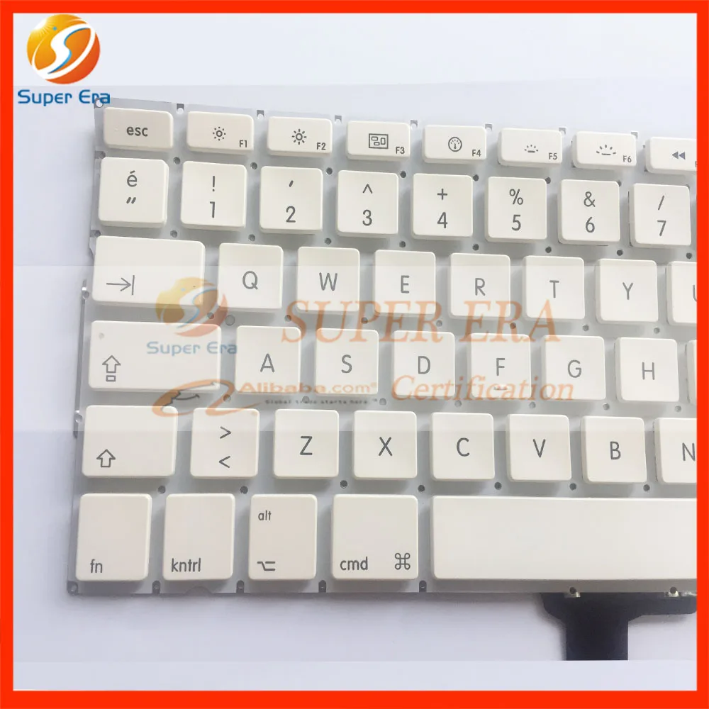 5 шт./лот бренд для MacBook 13.3 ''A1342 Белый Клавиатура ty TR Турция 2009 2010 год MC207 MC516