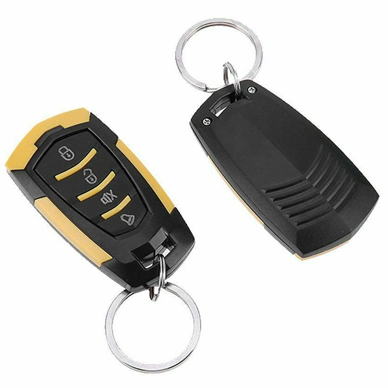12V Автомобильная сигнализация дистанционная Блокировка центральной двери Система бесключевого доступа в автомобиль система Комплект