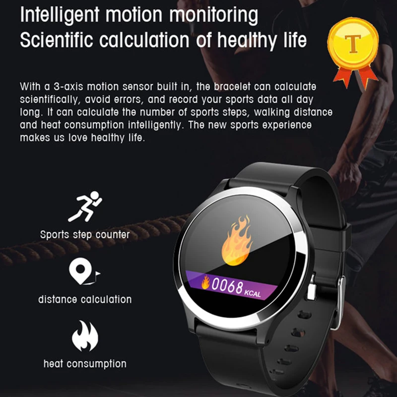Смарт-часы браслет ECG+ PPGIP67 умный напоминание Спорт FitnessTracker мульти-спортивный режим умные мужские наручные часы