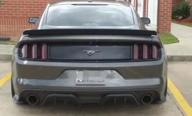 Для Mustang спойлер- Усть GT ABS Материал заднее крыло автомобиля побега праймер цвет задний спойлер для Ford Mustang спойлер