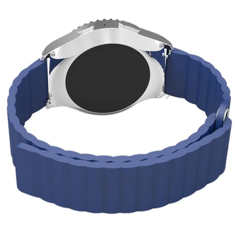 Новая мода кожа петля тип часы ремешок для samsung gear S2 классический SM-R732 ремни многоцветный гладкий ремень Set19