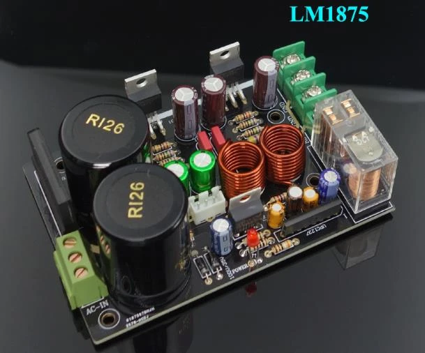 Lm1875 Amplifier Board Amplificador Gaincard Gc Version Lm1875 Low Distortion Diy Amplifier Kit Chargers Aliexpress