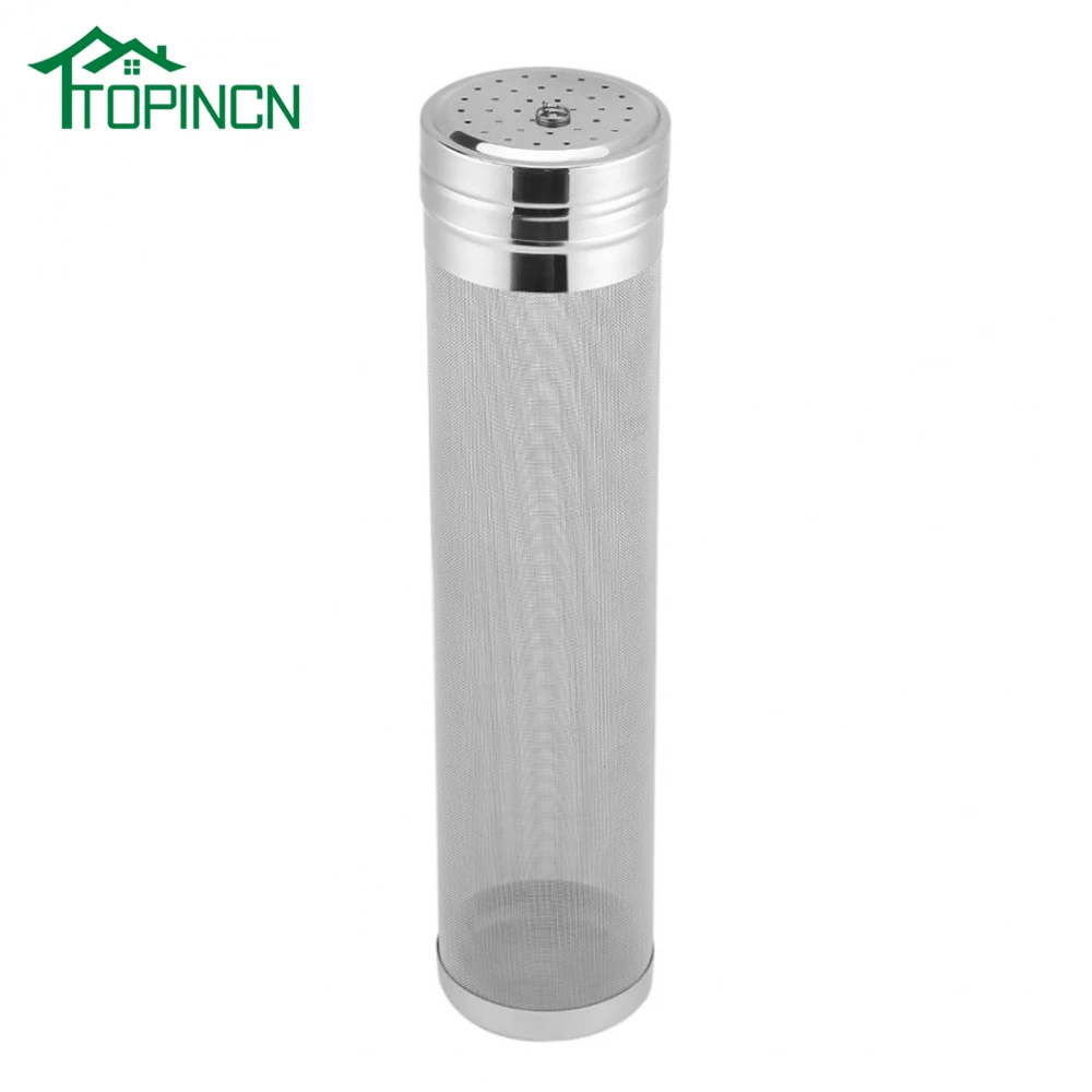 

7*30cm Stainless Mesh Beer Dry Hopper Filter For Homebrew Wine Spider Strainer Home Brew Hop Beer Filter Keg Bar Accessories