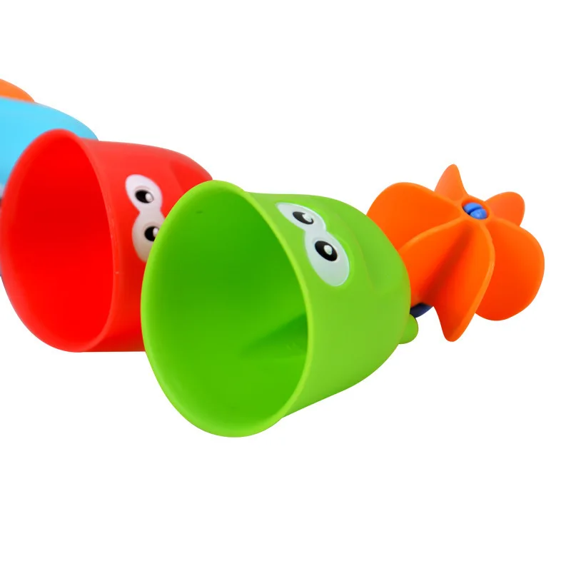 Lovely Cartoon Bathtub Kids Baby Bath Articles Toys Shower Faucet Spray Water Toys For Children Bathtub Water Spraying Tool