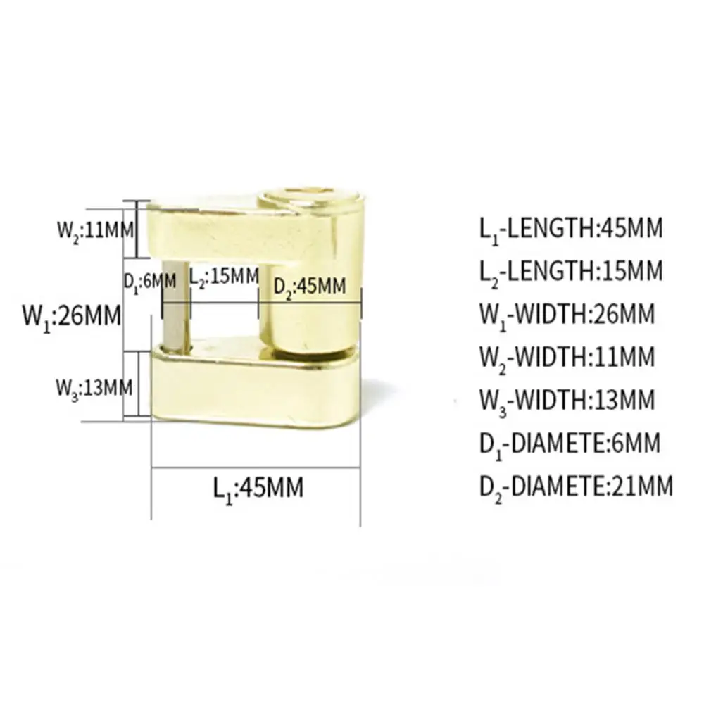 Крюк прицепа замок 1/" Pin размер крюк прицепа сцепка висячий замок с ключами замок авто аксессуары