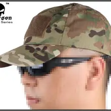 EMERSON спортивная бейсбольная кепка Военная Тактическая армейская охотничья шляпа Анти-Царапины сетка ткань Камуфляж Мультикам EM8560