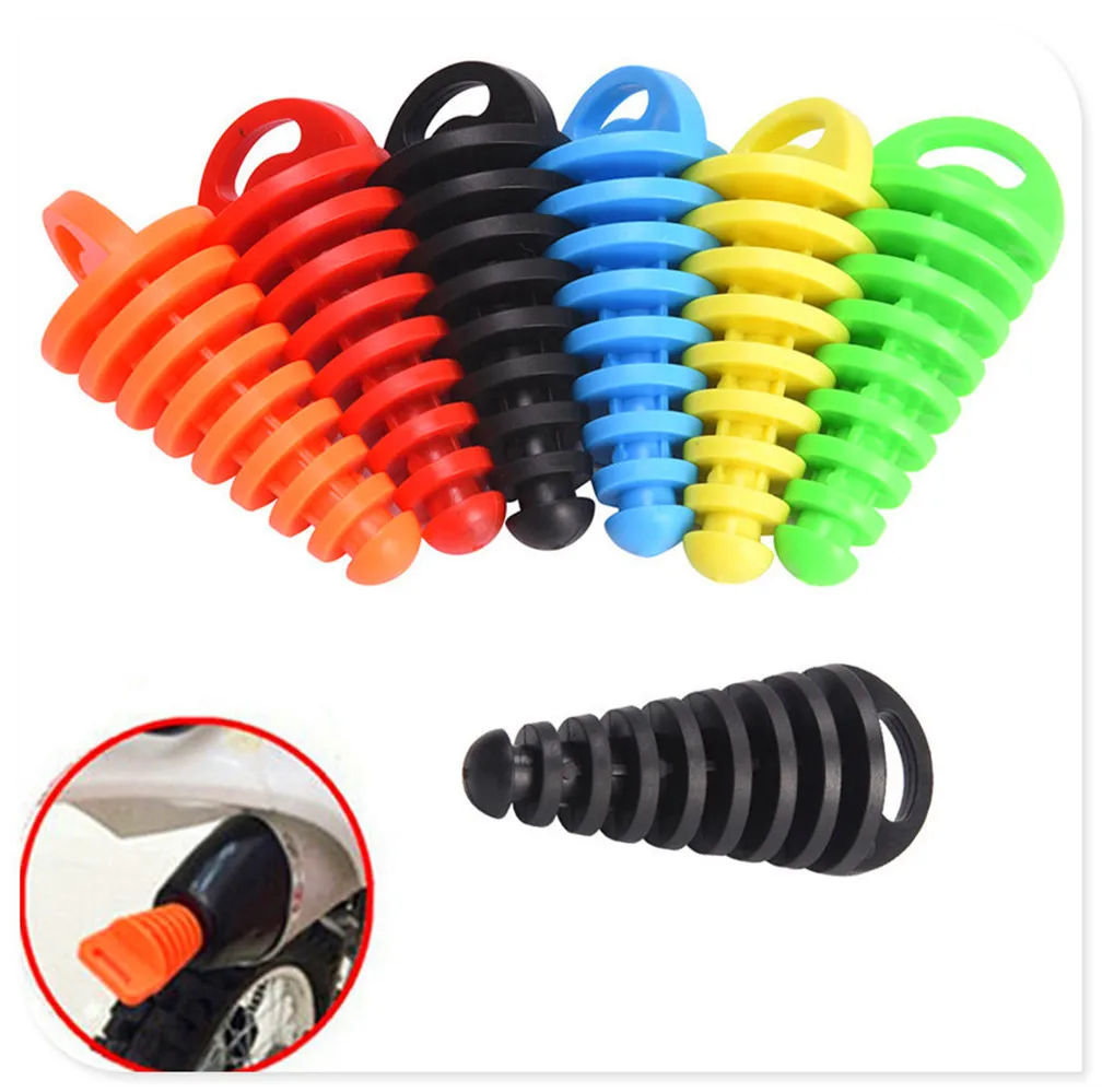 Motorcycle Exhaust Silencer Muffler Wash Plug Pipe for HONDA CR80R 85R CRF150R CR125R 250R CRF250R CRF250X CRF450X | Автомобили и