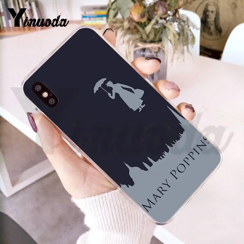 Yinuoda Mary Poppins Coque Shell аксессуары для телефонов Чехол для iPhone 8 7 6 6S Plus X 10 5 5S SE XS MAX XR11 11pro 11promax