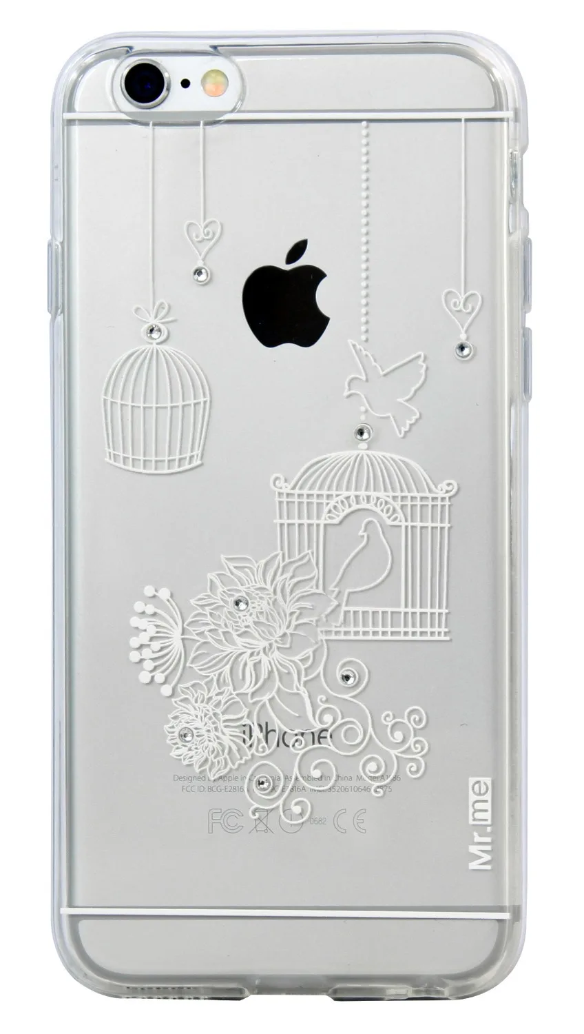 2015 New TPU material transparent variety of different animal Figure for 6 pius/6 5.5 inch |