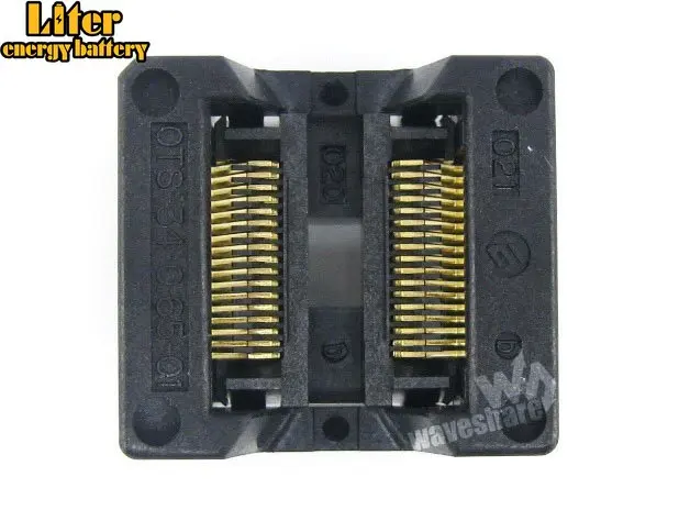 

SSOP34 TSSOP34 OTS-34-0.65-01 Enplas IC Test Burn-in Socket Programming Adapter 0.65mm Pitch 5.3mm Width