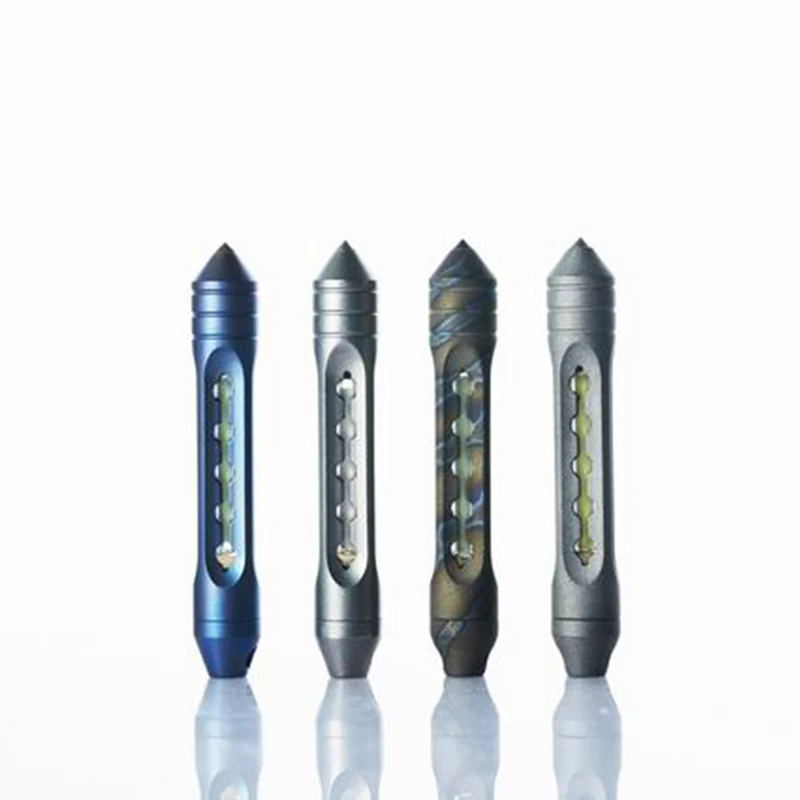 

EDC outdoor camping, Aurora tritium gas lamp, 2 generation luminous signal, broken window function