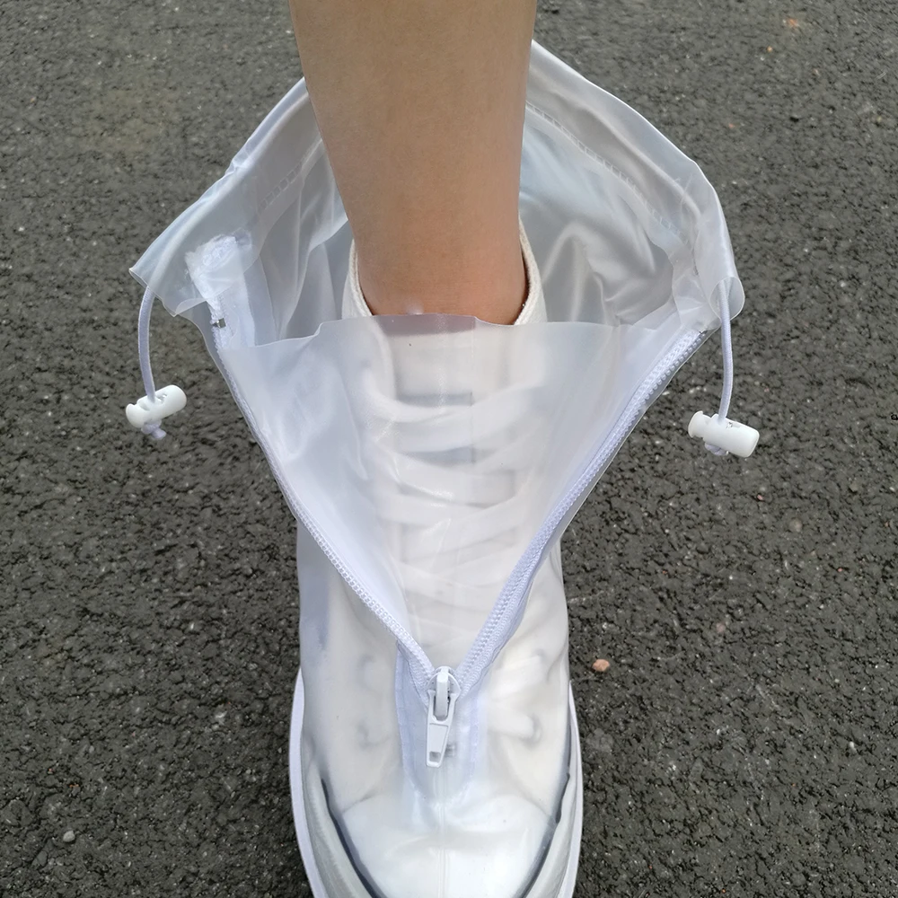Новые Модные непромокаемые Нескользящие непромокаемые сапоги для мужчин и женщин, покрытие на обувь от дождя, 5 цветов