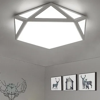 

Northern Europe simple modern style creative geometric ceiling lights ,drawing room living main bedroom room balcony LED lights