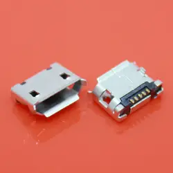 Cltgxdd 100 шт./лот Micro USB розетка Телефон данных connetor 2dip 5.9 мм Тип B для ремонта Мобильный телефон DIY интимные аксессуары