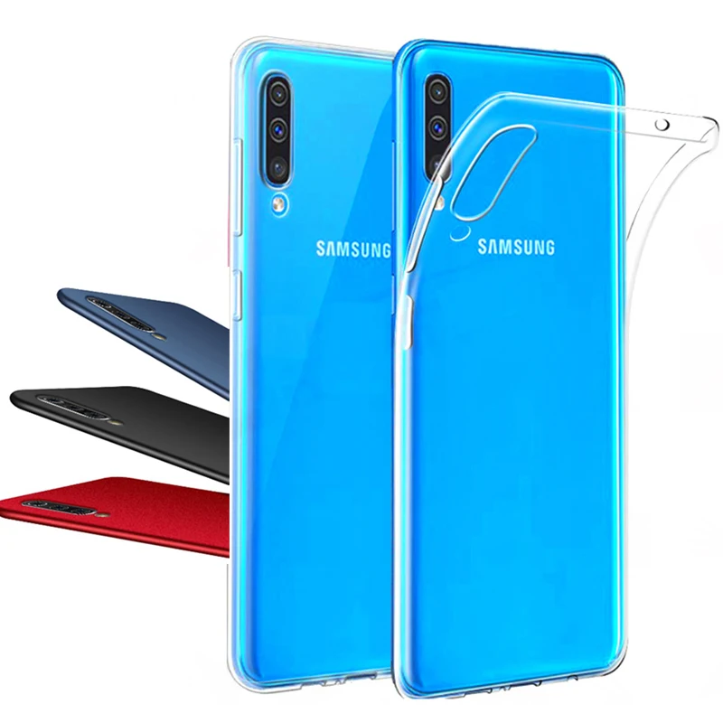 SUREHIN TPU чехол для Samsung galaxy A50 A70 A60 A40 A30 A20E M30 20S S10e S9 S8 PLus мягкий прозрачный