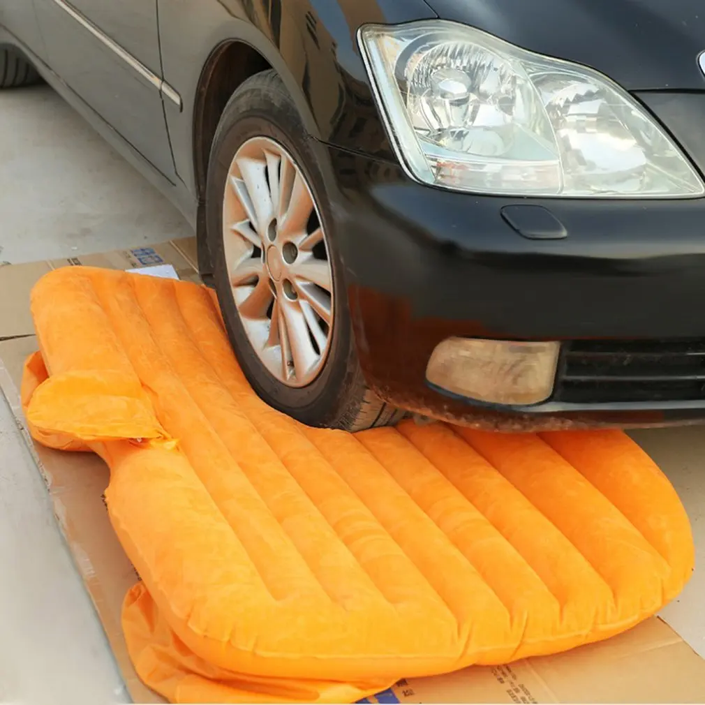 Удобные автомобили Грузовики чехол на заднее сиденье Air Путешествия Авто матрасы надувная кровать подушка без детей Защитная сторона