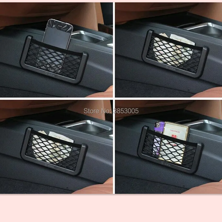 

Car Net Bag Organizer Nets Car Syling Bag Storage for citroen saxo chr toyota peugeot 406 tiguan mk2 renault kadjar vw eos vw