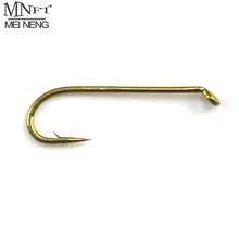 MNFT 200 шт./лот 10# медный цвет длинный хвостовик для завязывания мушек DIY рыболовный крючок заточенные Крючки от завязывания мушек размер материала: 20 мм* 6 мм
