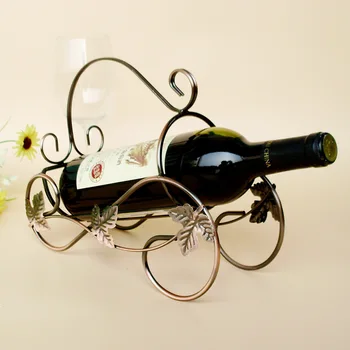 

Private custom wine rack shelf vintage wine vintage car iron metal crafts ornaments original design