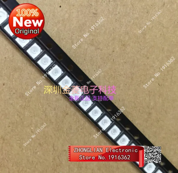 200PCS/Lot 3528 blue beads 3528 blue light chip LED lamp beads 1210 new ...