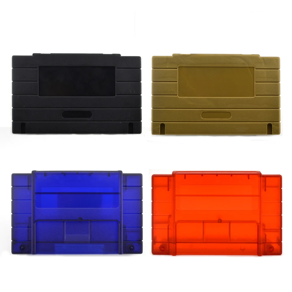 

xunbeifang Game Cartridge Replacement Plastic Shell For SNES game Console card 16bit game card shell US Version