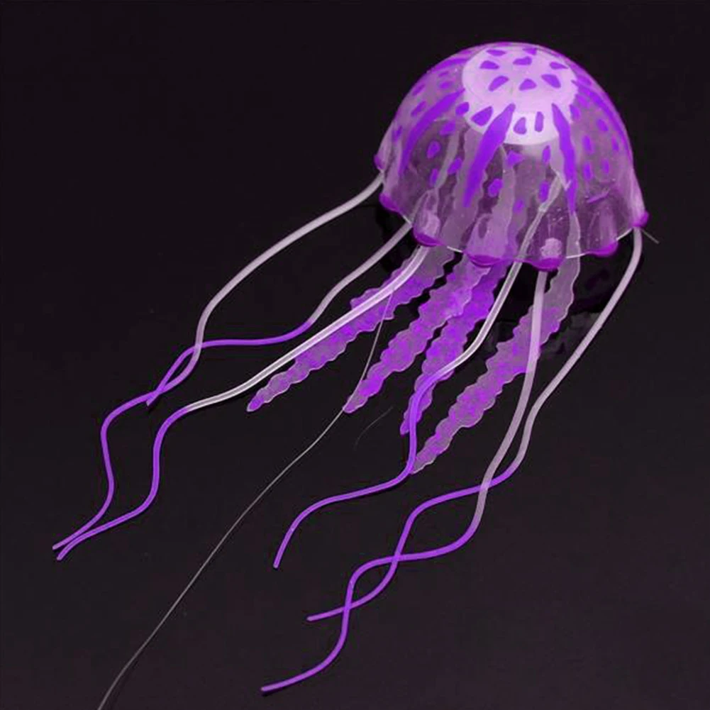 

Artificial Jellyfish Octopus Goldfish Fish Tank Aquarium Decor Water Ornament