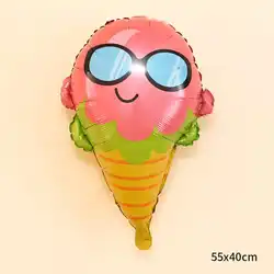 Новый 1 шт. ананас, Арбуз мороженое фрукты формы фольги воздушный шар лето день рождения надувные шары для вечеринки