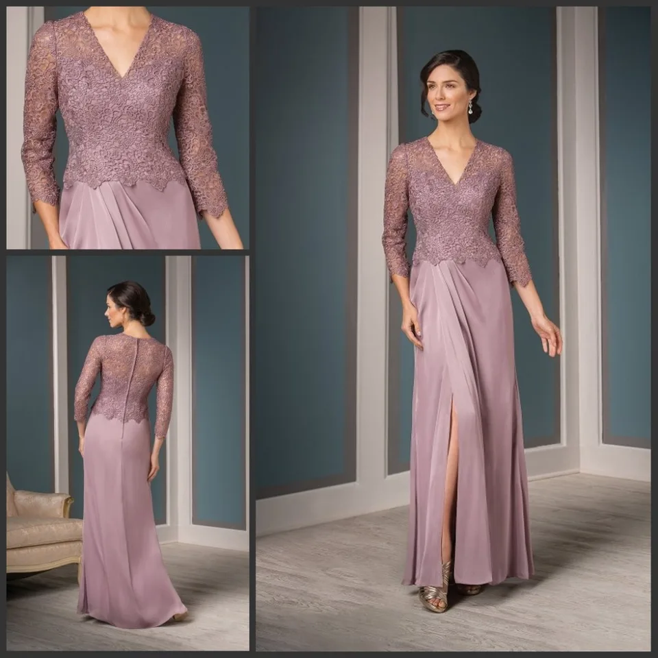 dusty rose mother of the groom dress