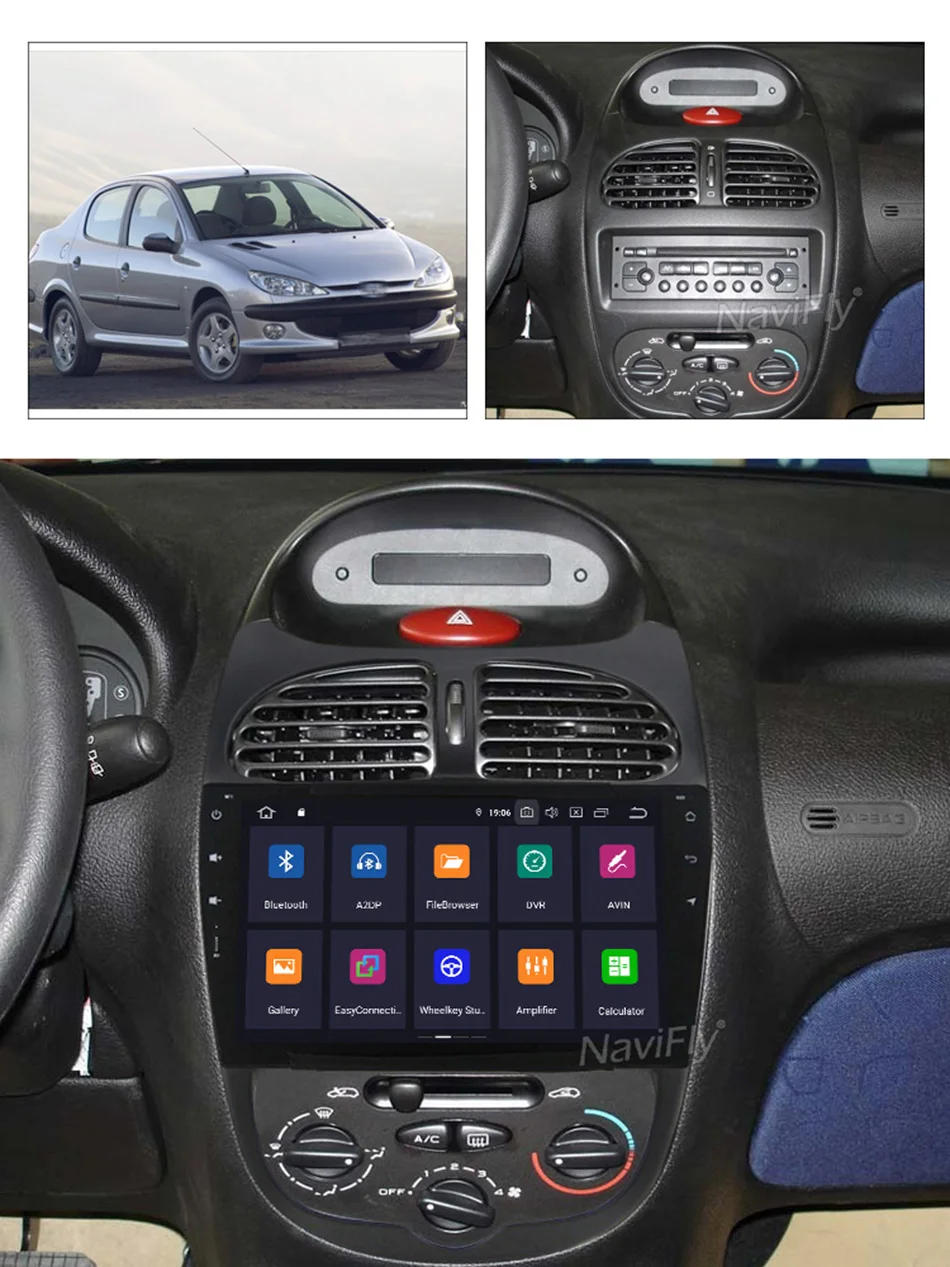 Best Android 9.0 car headrest dvd Car Multimedia player Autoradio for Peugeot 206 2000-2016 with DSP IPS wifi bluetooth carplay navi 12 Best Android 9.0 car headrest dvd Car Multimedia player Autoradio for Peugeot 206 2000-2016 with DSP IPS wifi bluetooth carplay navi 12