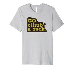 Футболка Go Climb A Rock, альпинистская футболка в стиле рок, 2018, футболка с короткими рукавами и круглым вырезом, безумный Топ, свободная футболка