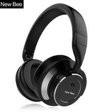 New Bee Active Noise Cancelling Wireless Bluetooth Headphone Stereo Deep Bass font b Headset b font