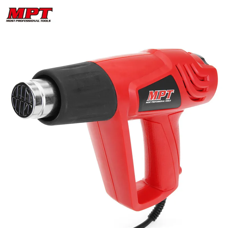 

MPT MHG2003 220V 2000W Hot Air G un EU Plug Electric Heat G un Temperature Adjustable Power Tool for Plastic Welding Machine
