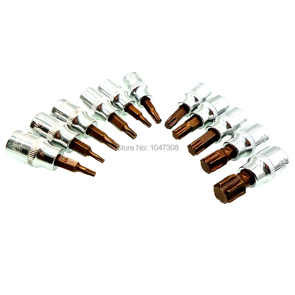 TORX STAR DRIVE SOCKET BIT SET