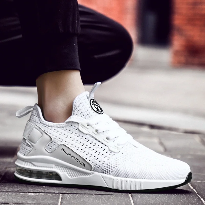 

Vanmie Casual Men's Shoes Fashion Sneakers for Men & Women Brand Designer Black Casual Man Shoes Plus size 39-45