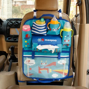 

The Cartoon Cloth Baby Diaper Mummy Bag Thicker Car Seat Nappy Bag Children Car Hanging Bag Cute Waterproof Baby Stroller Bag