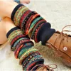 Women Bohemis Crochet Knitted Long Leg Warmers Spring Patchwork Knee High Warm Boot Socks ► Photo 2/6