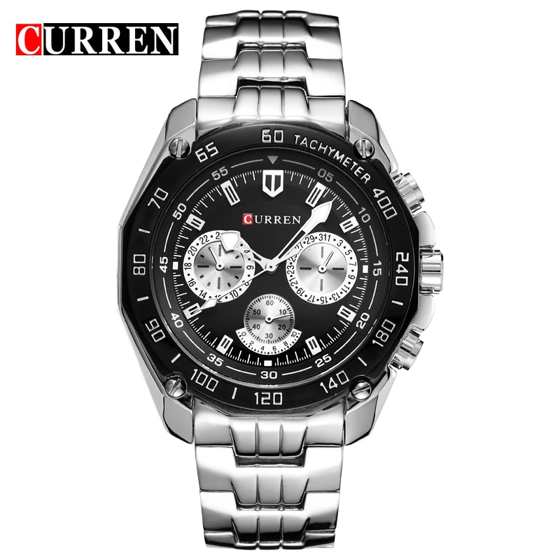 Prix pour Curren montres hommes quartzwatch relogio masculino de luxe militaire montres mode casual Résistant À l'eau armée sports8077 Prix pour Curren montres hommes quartzwatch relogio masculino de luxe militaire montres mode casual Résistant À l'eau armée sports8077