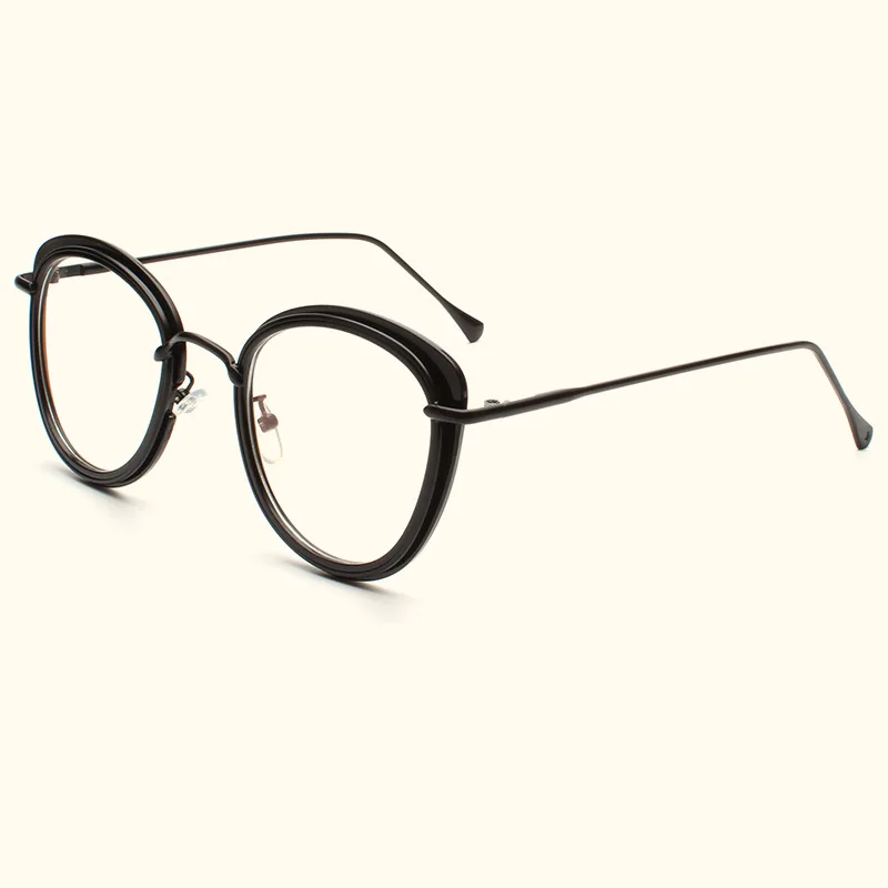 Alloy Glasses Fram Ultralight round Myopia Prescription Eyeglasses Metal Full Optical Frame Eyewear high quality  N256